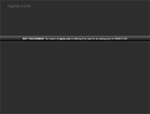 Tablet Screenshot of ngnix.com
